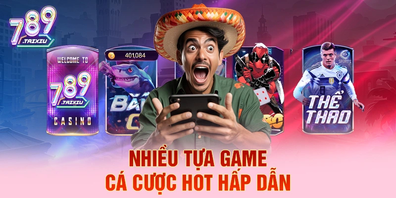 Các tựa game cá cược hấp dẫn tại mm88